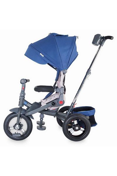 Coccolle Tricicleta multifunctionala Coccolle Corso Albastru