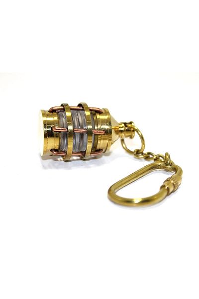 leyla sanat sanata yeni bir bakış açısı Brass Gas Lamp Keychain 24242441792