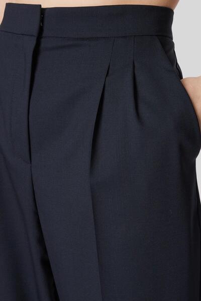 BOSS Kadın Kumaş Pantolon Lacivert