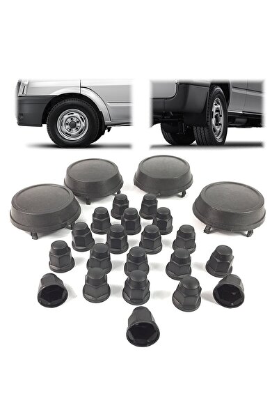 BSG Transit Jant Göbeği Ve Bijon Somun Kapağı 2001- (4 TEKER IÇİN)