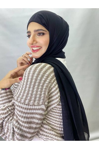 ALADİYAR Bonelli Chiffon Shawl