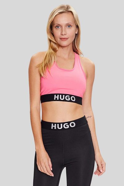 HUGO Women's Sports Bra Fuchsia