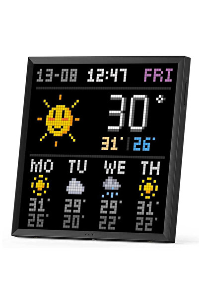 DIVOOM إطار صورة Pixoo-64x64 بكسل