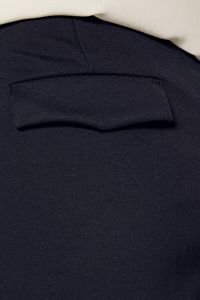 BOSS Regular Fit Kadın Pantolon Lacivert