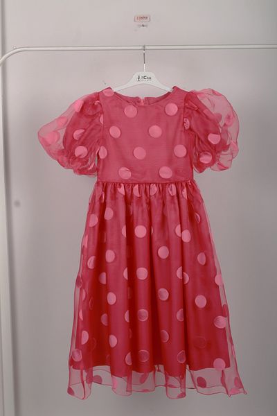 incity Girl's Polka Dot Tulle Dress