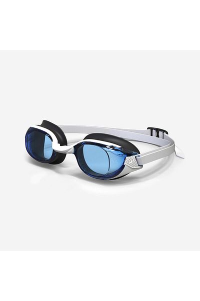 Decathlon نظارات السباحة Nabaiji - الحجم القياسي - أبيض/أزرق - نظارات زرقاء - Bfit