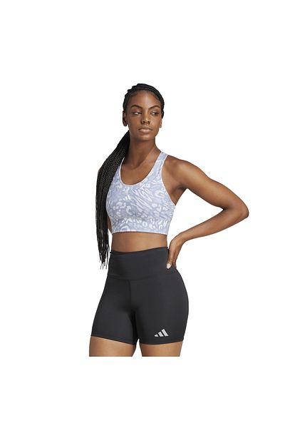 adidas Own The Run Γυναικείο Γκρι Αθλητικό Σουτιέν προπόνησης Jn9694