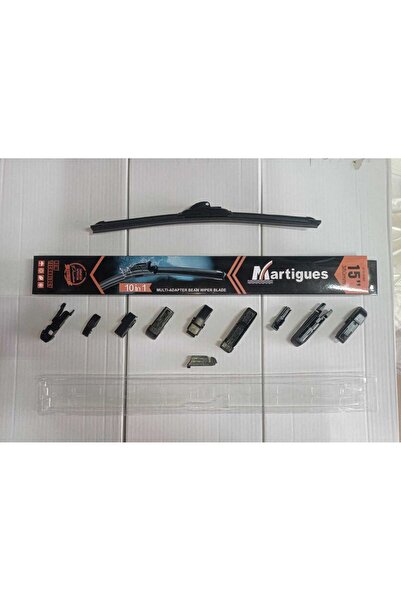 MARTIGUES Connect Arka Silecek Süpürgesi 38cm 10 Aparatlı 2002-2013