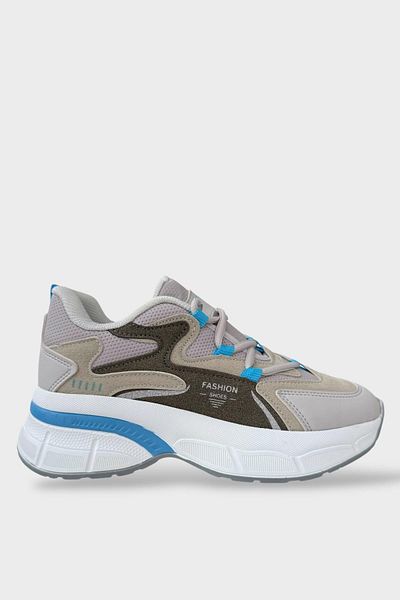 Liger Women's High Sole Sports Shoes Gray