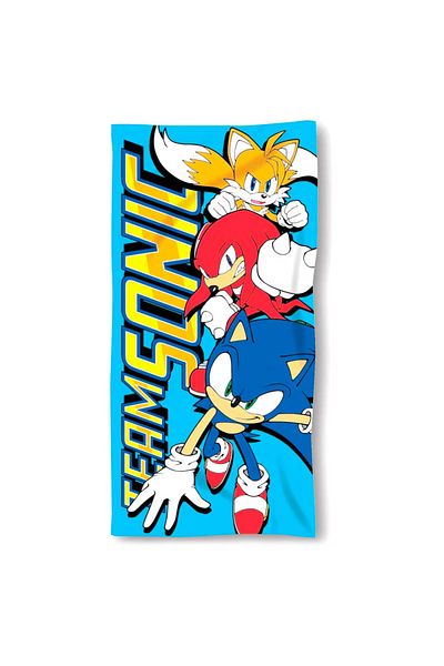 Sonic Children's bath towel, 70x140 cm, multicolor, Sonic