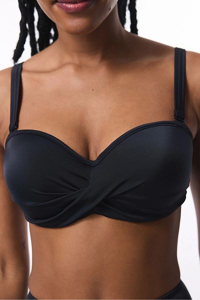 VINIA ΜΑΥΡΟ Beauty Form Μπικίνι Μπλούζα