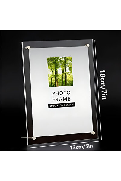 Choice 18 × 13 سم، قطعة واحدة، إطار صور شفاف، حامل بطاقة صور من الأكريليك، إطار صورة، ملصق ألبوم Kpop، علامة Di