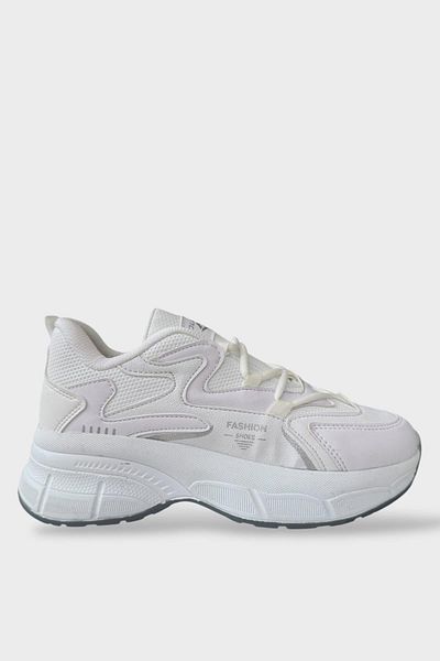 Liger Women's High Sole Sports Shoes White