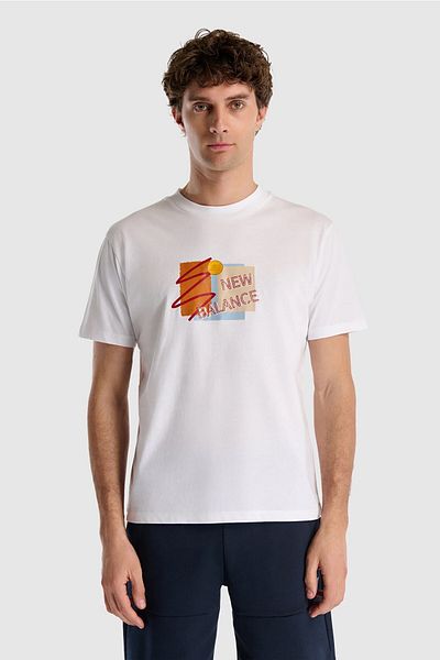 New Balance Men's T-Shirt Mnt1511-Wt