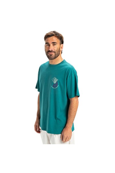 Quiksilver EQYZT08033-BSJ0 T-Shirt - Πράσινο Ουρά
