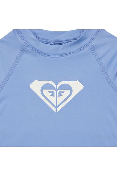 Roxy Whole Hearted Ss Girl Blue Lycra Girl Lycra Erlwr03230