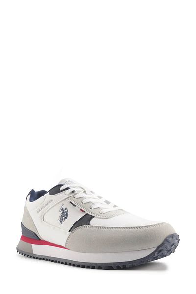 U.S. Polo Assn. Ανδρικά αθλητικά παπούτσια 4f Trace 4pr - Λευκό, Α 101816094