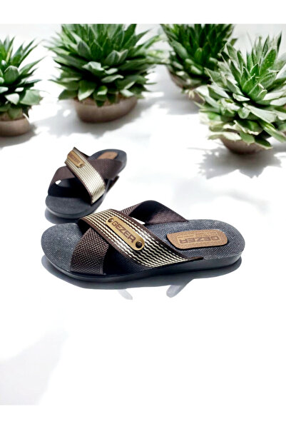 GEZER Чоловічі кросівки з перехресними ремінцями, зручна підошва, для дому та вулиці