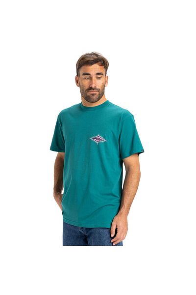 Quiksilver Ανδρικό πράσινο μπλουζάκι Ev Beach Blast Ανδρικό μπλουζάκι Eqyzt08046