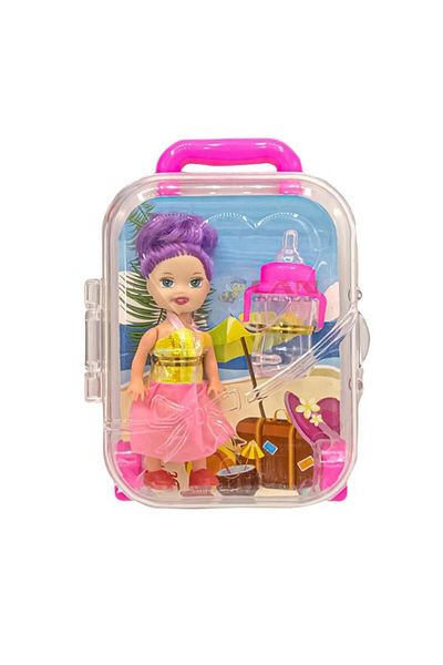 Benimpazar Baby and Suitcase with Bottle
