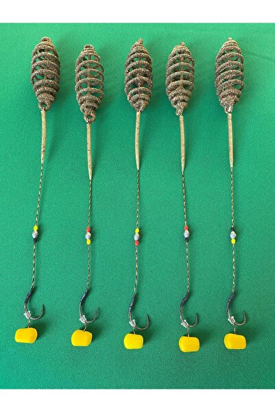 çapariav FULL KAMUFLAJ KAPLAMA 5 ' Lİ YÜZEN MISIRLI SAZAN YAY TAKIMI