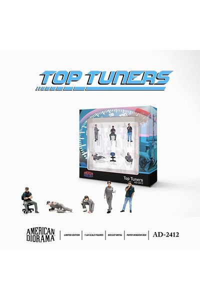 mini gt American Diorama AD-2412 Top Tuners
