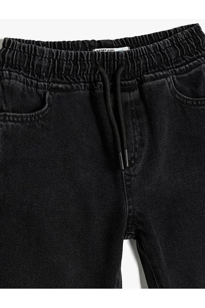 Koton Jegging Black Boy Jean Trousers 5Wkb40024Td