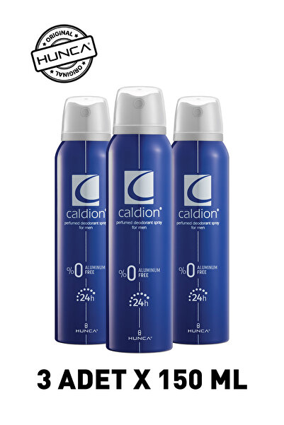 Caldion Classic Erkek Edt Parfüm 100 ml & Deodorant 3*150 ml Avantajlı Set, Roll On HEDİYELİ