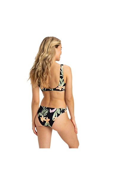 Roxy Pt Beach Classics Moderate Women's Black Bikini Bottom Women's Bikini Bottom Erjx404982