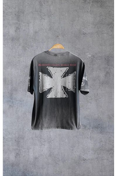 Overdrive Μπλουζάκι Unisex Oversize που πλένεται με πέτρα Entombed ήδη νεκρό