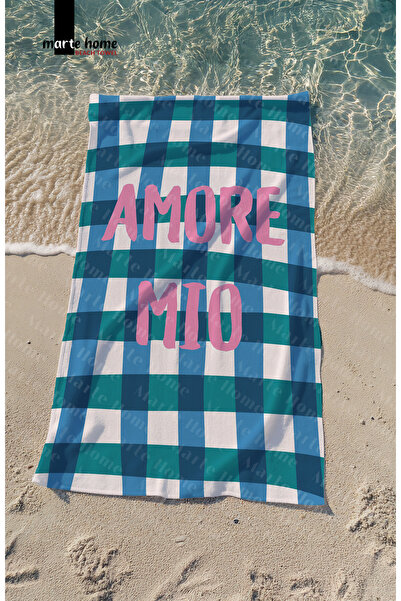 Marte Home منشفة شاطئ مطبوعة من أموري ميو