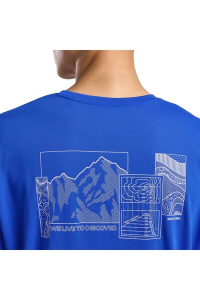 Jack Wolfskin Ανδρικό μπλουζάκι Vonnan Graphic T ΑΝΔΡΙΚΟ ΜΠΛΟΥΖΑ A62314TR