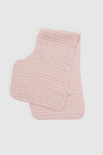 Little Gusto Organic Cotton Four Layer Muslin Shoulder Cover Baby Pink