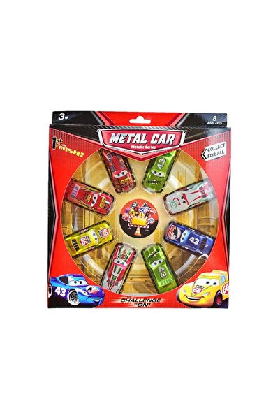 toysclub بيرين BRN-2455 سيارة معدنية 8 قطع ماكوين