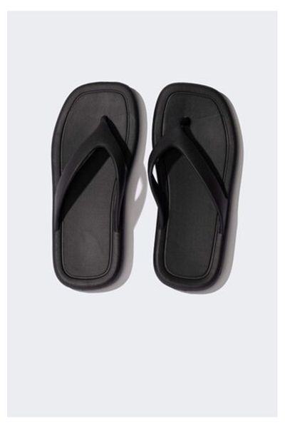 FyzHome Stylish Slippers Flip Flops Soft Sole Pool Beach Slippers