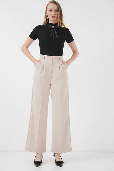 GABRİA Gabria Wide Leg Pocket Trousers