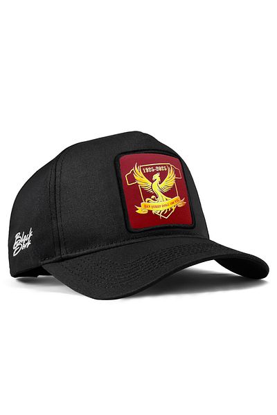 GÖZGÖZ STORE Göztepe x Black Börk Μαύρο Premium Καπέλο + 3 Διαφορετικά Πάγκοι