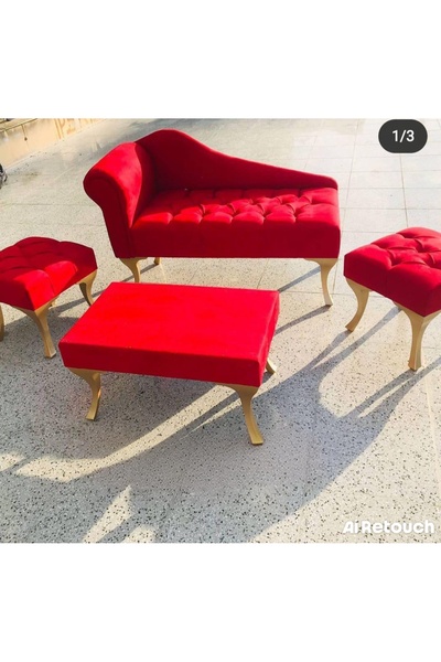 Rüyam Söz,Nişan,Kına Özel Günlerinizde Yakışacak Kırmızı Set