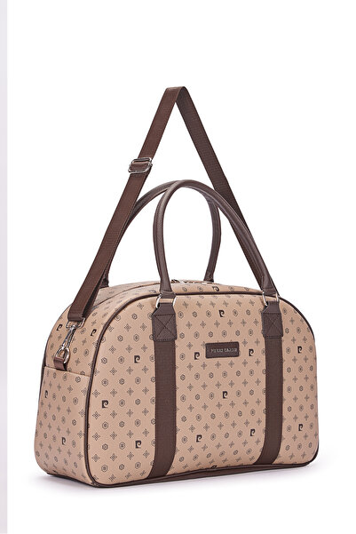 Pierre Cardin 04PC001255 El Valizi Bavul Spor Çantası Valiz Seyahat Tatil Çantası BASKILI VİZON