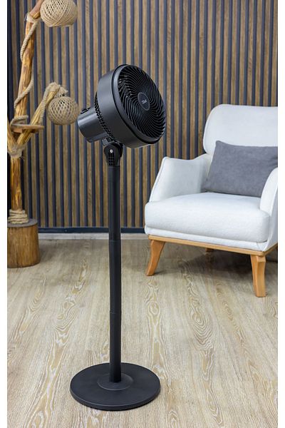 Zilan Zln2556 Foot-mounted Air Circulator, 65w, 3 Speed Settings, Diameter 27 Cm, Adjustable Height