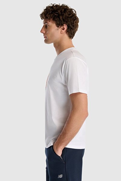 New Balance Ανδρικό T-Shirt Mnt1511-Wt