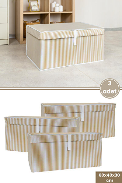 Flora Mega Kutu Hurç, Yastık Çarşaf Kıyafet Dolap İçi Düzenleyici Mukavva Des...