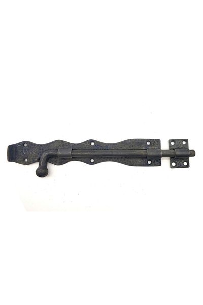 ForWhat 25cm Retro Type Oxide Brass Forged Door Bolt for Office Home Workshop Safety