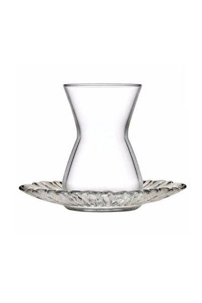 Paşabahçe 96621 Waterfall Tea Cup Set 6 Pieces