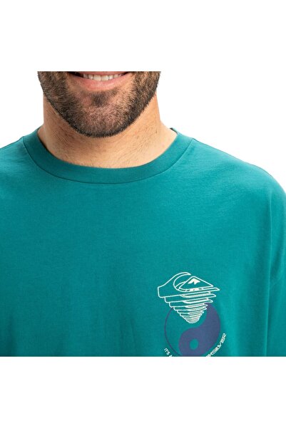 Quiksilver EQYZT08033-BSJ0 T-Shirt - Πράσινο Ουρά