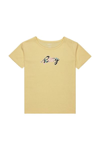 Roxy Day and Night Girl's Yellow T-Shirt Girl's T-Shirt Ergzt04116