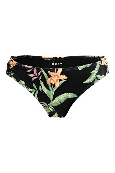 Roxy Pt Beach Classics Moderate Women's Black Bikini Bottom Women's Bikini Bottom Erjx404982