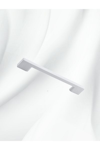 MKLAKS Bridge Plastic 160 mm White Furniture Drawer 8 Pack – Durable and Stylish Design