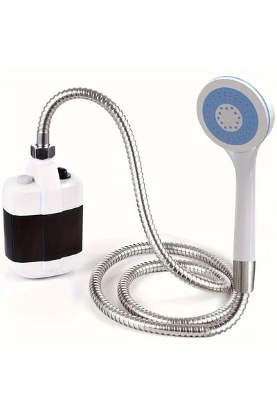 Generic Portable Outdoor Shower –Camping Shower Pump with Hose & Shower Head for Travel, Hiking & beach Use