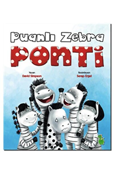 Generic Brand Puanlı Zebra Ponti / Yeşil Dinozor / David Simpson